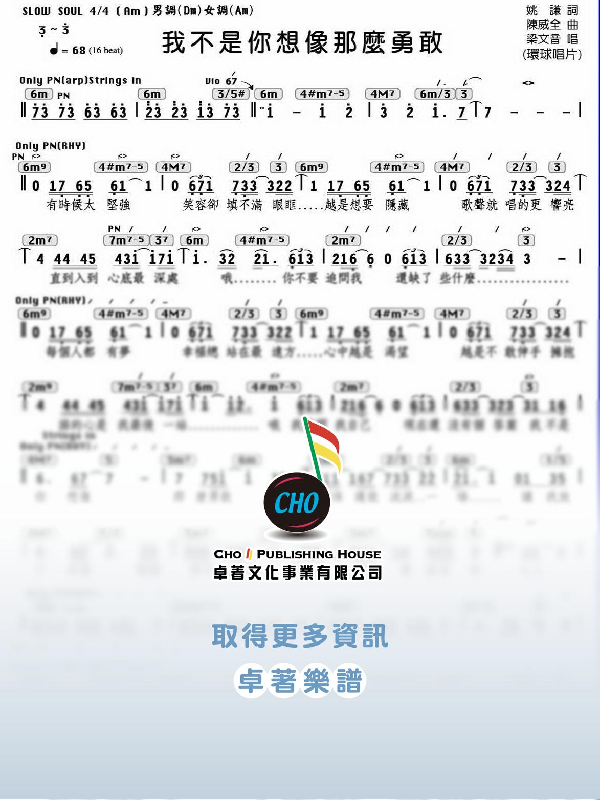 我不是你想像那麼勇敢